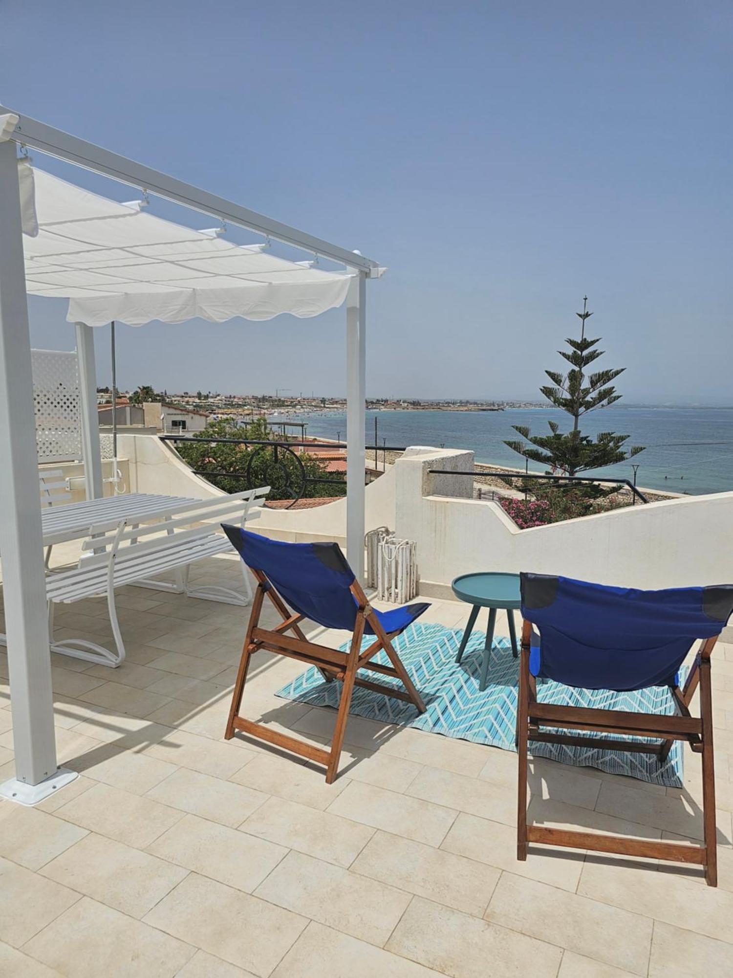 Seahorse In Marzamemi, Una Terrazza Sul Mare Apartment Luaran gambar